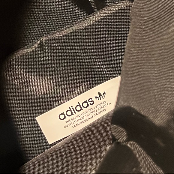 Adidas Blue and Yellow Tropical Print Backpack - Picture 10 of 11